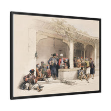 The coffee shop illustration by David Roberts (1796–1864)