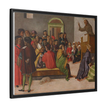 A Franciscan Monk Preaching (ca. 1515-1525 (Renaissance) by School of the Romagna