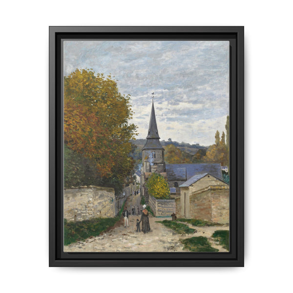 Claude Monet's Street in Sainte-Adresse (1867) - NOMADEN ART GALLERY