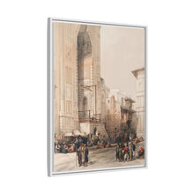 Grand entrance to the Mosque of the Sultan Hassan illustration by David Roberts (1796–1864)