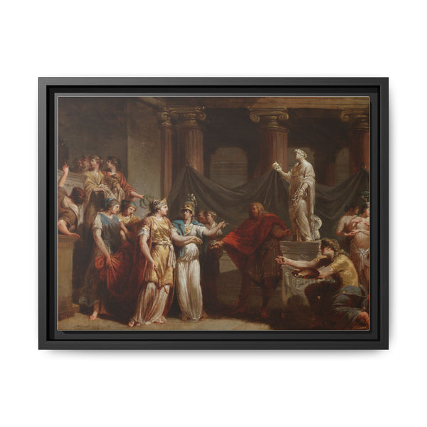 Allegory of the City of Bern (The Temple of the LIberal Arts, with the city of Bern and the Goddess Minerva) by Jacques Sablet - NOMADEN ART GALLERY