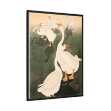 Gansos (1926) de Ohara Koson. Original del Museo de Arte del Condado de Los Ángeles.