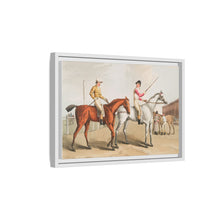 Illustration of jockies from The Costume of Yorkshire (1814) by George Walker