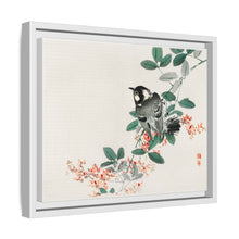 Black-capped chickadee by Kōno Bairei (1844-1895)