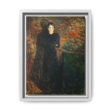 Lady in Black by Edvard Munch - NOMADEN ART GALLERY