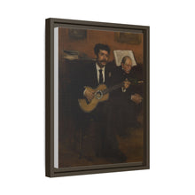 Lorenzo Pagans et Auguste de Gas (1871-1872) by Edgar Degas