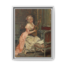 Woman with a Guitar (c. 1870) by Raimundo de Madrazo y Garreta - NOMADEN ART GALLERY