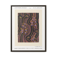 Art Deco Flower pattern pochoir print in oriental style - NOMADEN ART GALLERY
