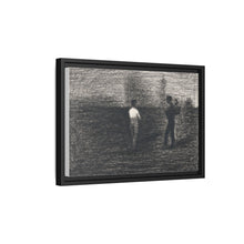 Peasants (ca. 1881–1884) by Georges Seurat