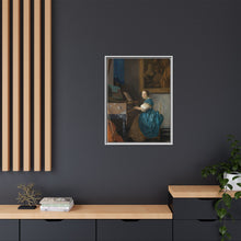 La joven sentada ante un virginal, de Johannes Vermeer (ca. 1670-1672) 