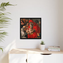 The circumcision of Christ. Oil painting after Hendrik Goltzius