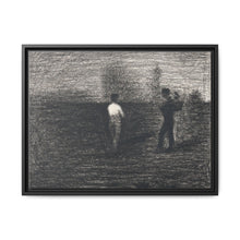 Peasants (ca. 1881–1884) by Georges Seurat - NOMADEN ART GALLERY
