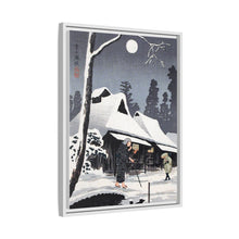 Moonlight on Snow (1936) print in high resolution by Hiroaki Takahashi