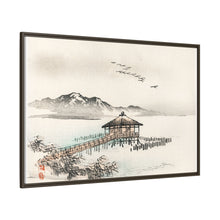 Cottage by the sea by Kōno Bairei (1844-1895)
