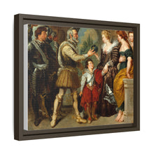 Henri IV Conferring the Regency upon Marie de' Medici (after Rubens) by Eugène Delacroix