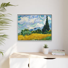 Vincent Van Gogh's Wheat Field with Cypresses (1889). Famous painting, original from the MET Museum - NOMADEN ART GALLERY