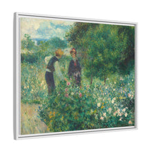 Recogiendo flores (1875) de Pierre-Auguste Renoir 