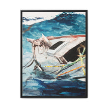 Two–masted Schooner with Dory (1894) by Winslow Homer - NOMADEN ART GALLERY