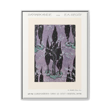 Tree pochoir pattern in oriental style. Original from our own 1914 edition of Samarkande - NOMADEN ART GALLERY