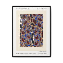 Botanical pochoir pattern in Art Deco oriental style. Original from our own 1914 edition of Samarkande - NOMADEN ART GALLERY