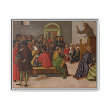 A Franciscan Monk Preaching (ca. 1515-1525 (Renaissance) by School of the Romagna - NOMADEN ART GALLERY