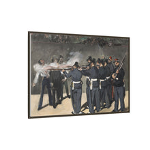 La ejecución del emperador Maximiliano (1867) de Édouard Manet