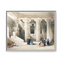 Temple of Egyptian illustration by David Roberts (1796–1864) - NOMADEN ART GALLERY