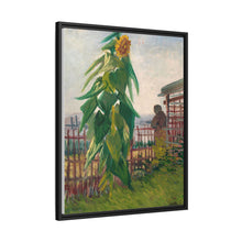 Vincent van Gogh's Allotment with Sunflower (1887) - NOMADEN ART GALLERY