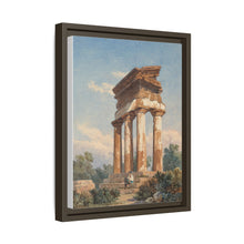 A Temple Ruin in Agrigento (c. 1825) by Carl Wilhelm Götzloff: A Classical Landscape