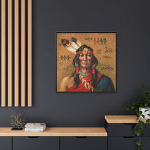 Indian chief portrait illustration