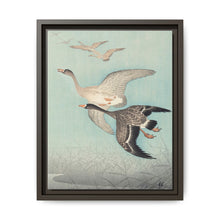 Great geese in flight (1925 - 1936) by Ohara Koson