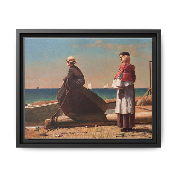 Dad's Coming (1873) by Winslow Homer - NOMADEN ART GALLERY