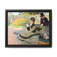 Camille Monet (1847–1879) on a Garden Bench (1873) by Claude Monet - NOMADEN ART GALLERY