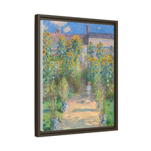 Claude Monet's The Artist's Garden at Vétheuil (1881) - NOMADEN ART GALLERY