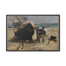 Tarring the Boat (Le Bateau goudronné) by Édouard Manet - NOMADEN ART GALLERY