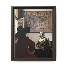 Johannes Vermeer’s Officer and Laughing Girl (ca. 1657) - NOMADEN ART GALLERY