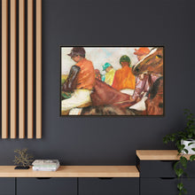The Jockeys (ca. 1882) by Edgar Degas