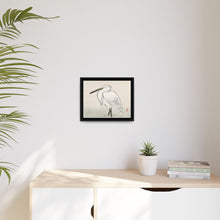 Snowy egret by Kōno Bairei (1844-1895)