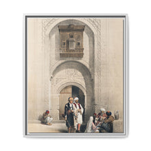Modern mansion showing the arabesque architecture of Cairo illustration by David Roberts (1796–1864) - NOMADEN ART GALLERY