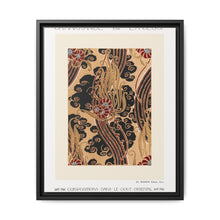 Flower pattern Art Deco stencil print in oriental style. Original from our own 1914 edition of Samarkande - NOMADEN ART GALLERY