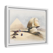 The Great Sphinx Pyramids of Gezeeh illustration bby David Roberts (1796–1864)