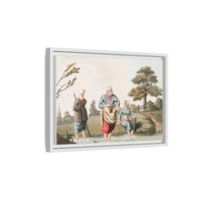 Illustration of leech finders from The Costume of Yorkshire (1814) by George Walker