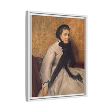 Retrato de una mujer de gris (ca. 1685) de Edgar Degas 