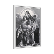 The Virgin and Child with Saint Geminianus of Modena, Saint Peter, Saint Paul and Saint Antony of Padua. Lithograph by F. Hanfstaengl after B. Ramenghi, il Bagnacavallo.