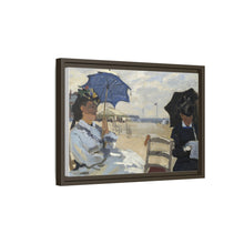 Claude Monet's The Beach at Trouville (1870) - NOMADEN ART GALLERY