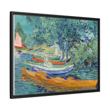 Vincent van Gogh's Bank of the Oise at Auvers (1890) famous painting from the Detroit Institute of Arts. - NOMADEN ART GALLERY
