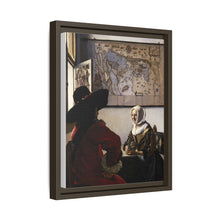 Johannes Vermeer’s Officer and Laughing Girl (ca. 1657)