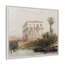 The hypaethral temple at Philae called the Bed of Pharaoh illustration by David Roberts (1796–1864)