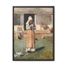 A Sick Chicken (1874) by Winslow Homer - NOMADEN ART GALLERY