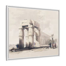 Luxor in upper of Egypt illustration by David Roberts (1796–1864).